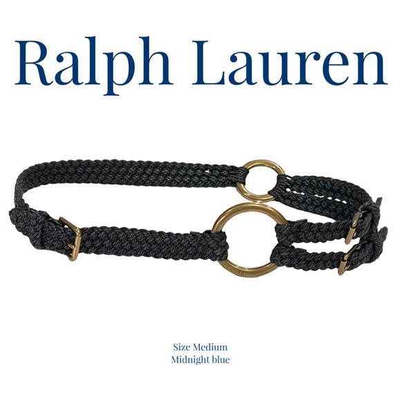 ralph lauren rope belt
